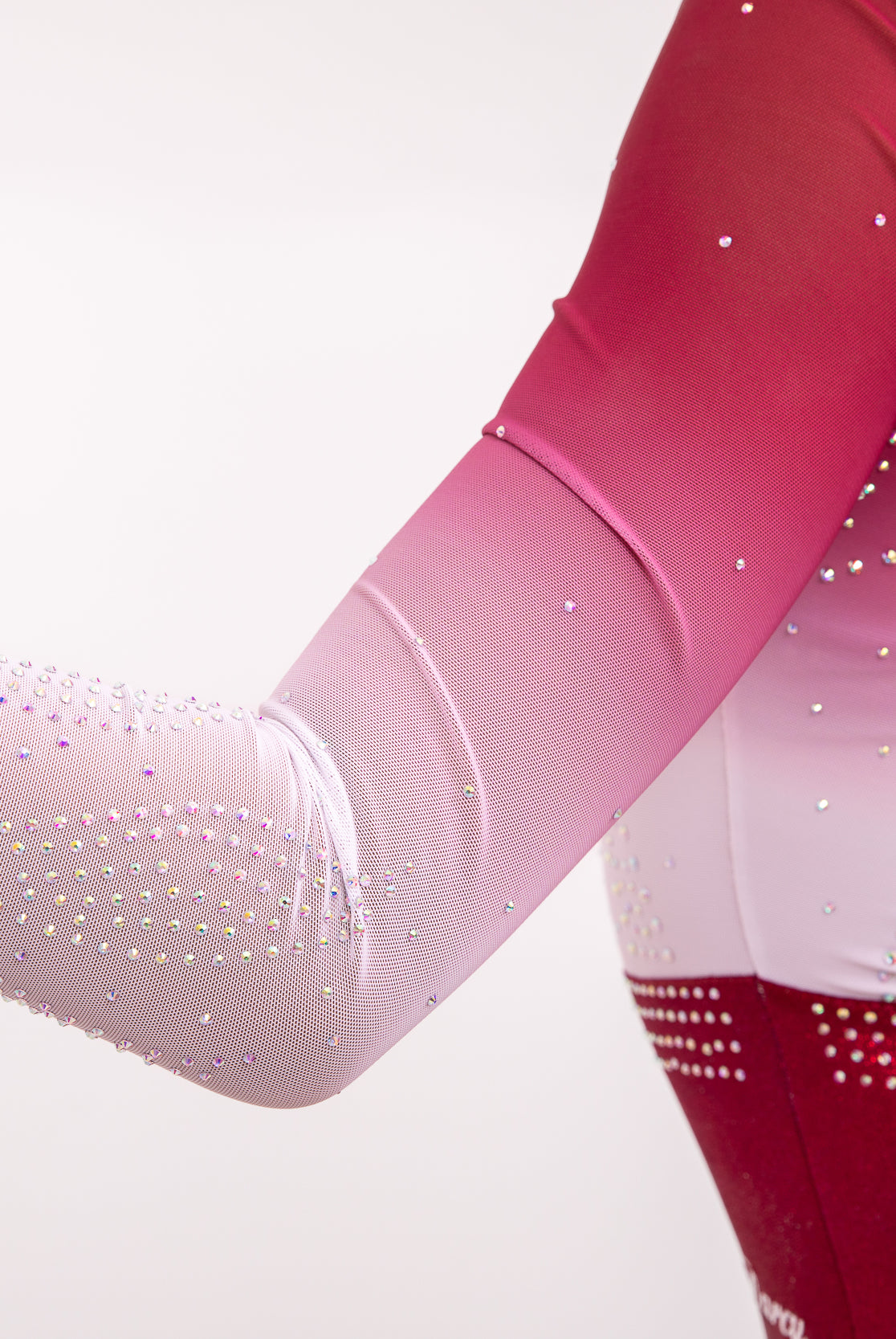 Rosa Competition Leotard - Burgundy