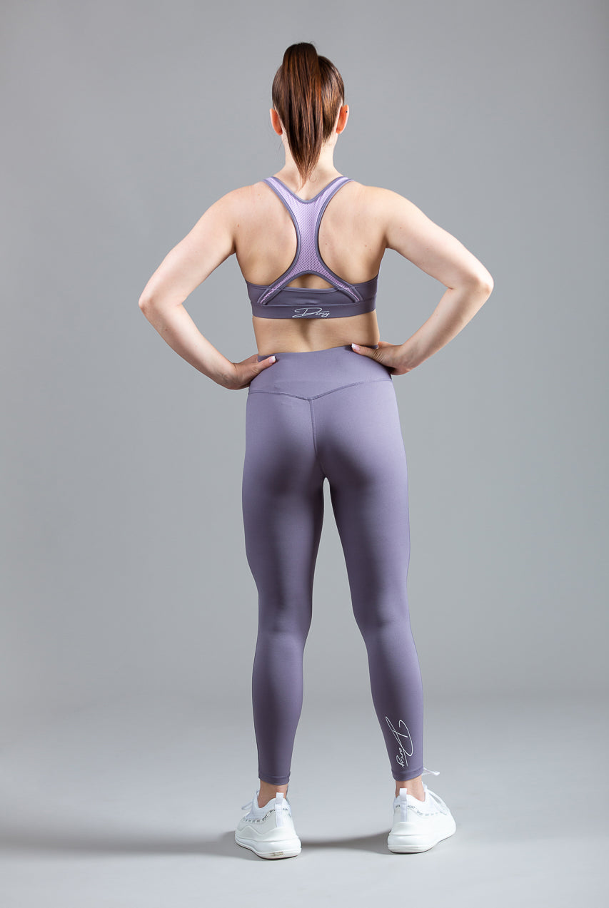 Soft Lilac Sports Crop Top