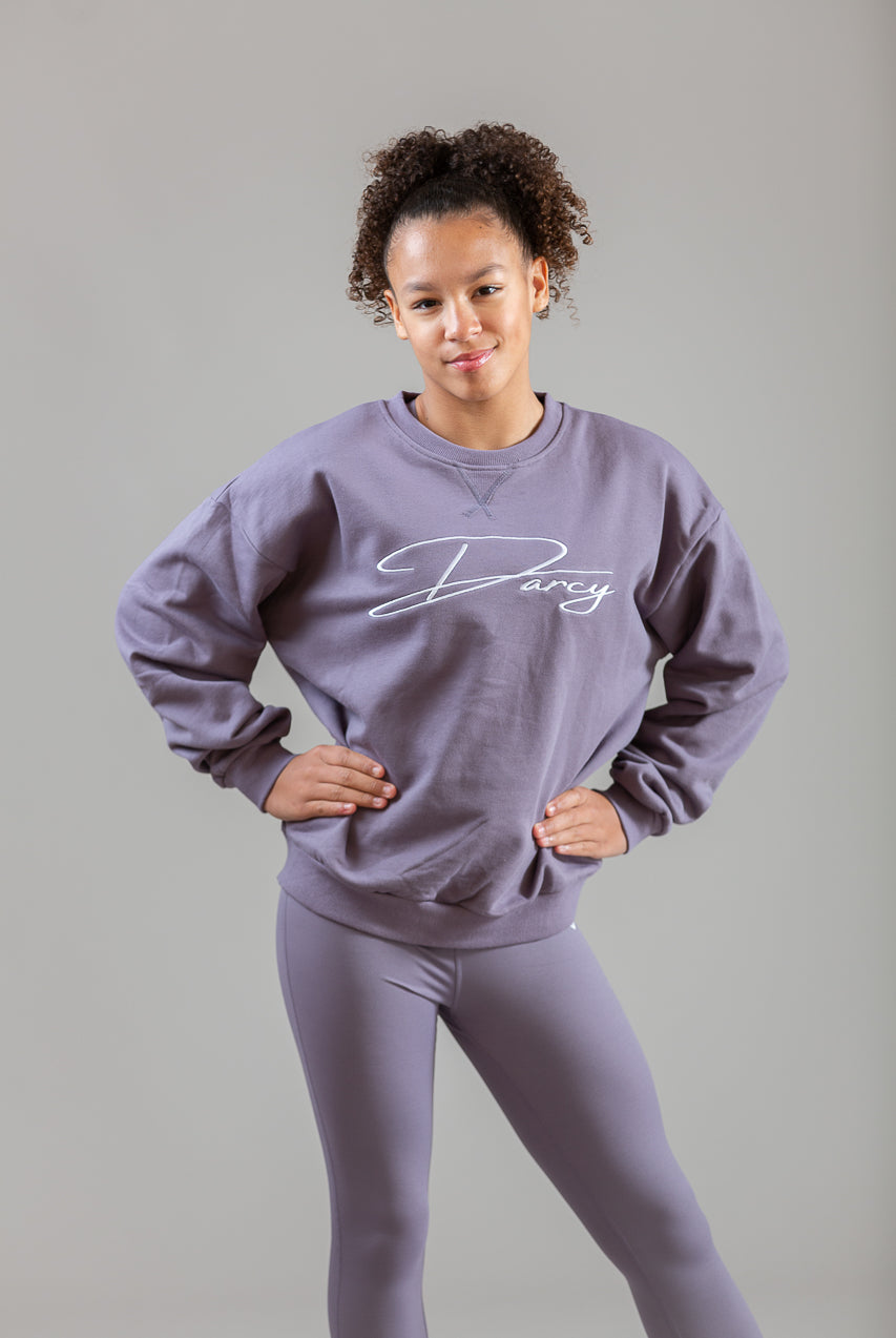 Soft Lilac Over-Sized Sweater