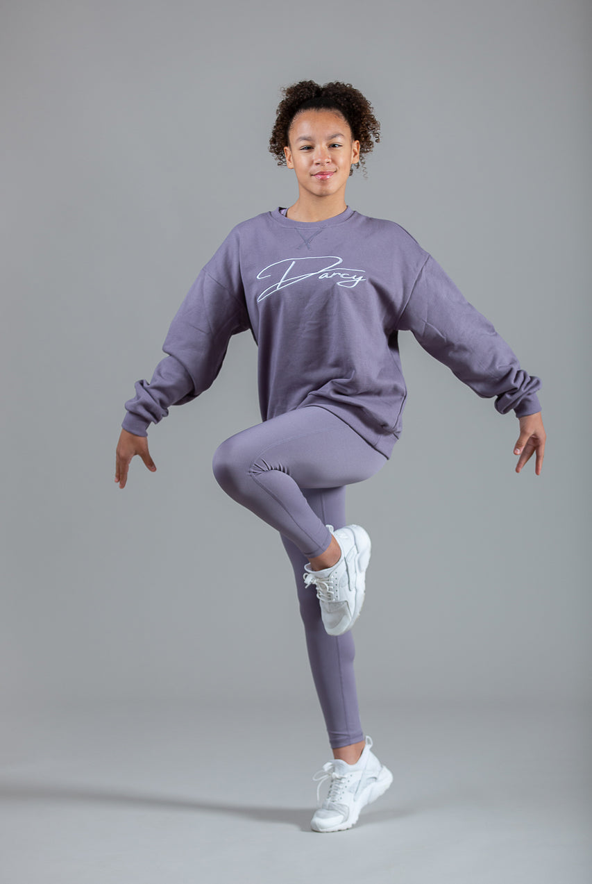 Soft Lilac Over-Sized Sweater