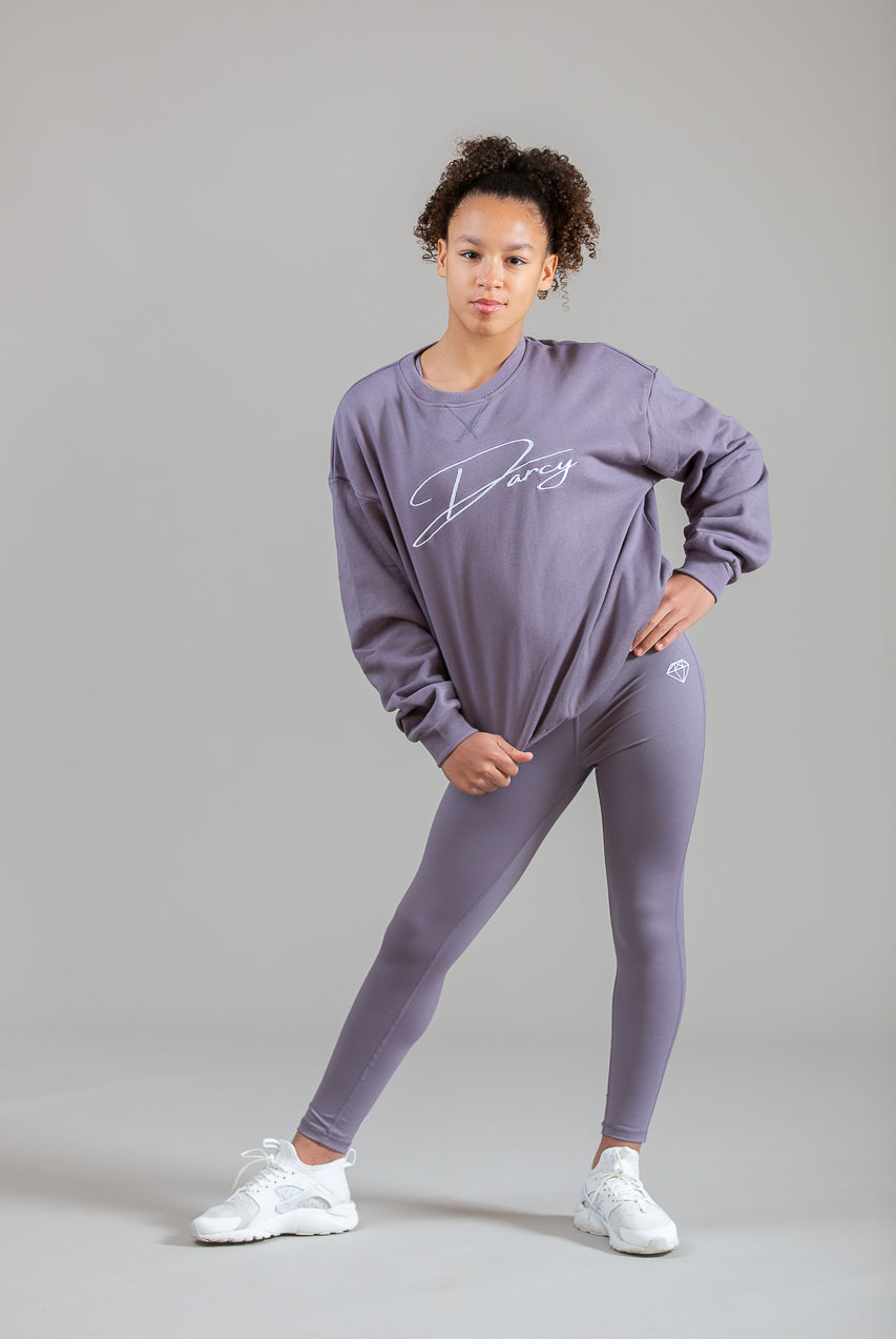 Soft Lilac Over-Sized Sweater