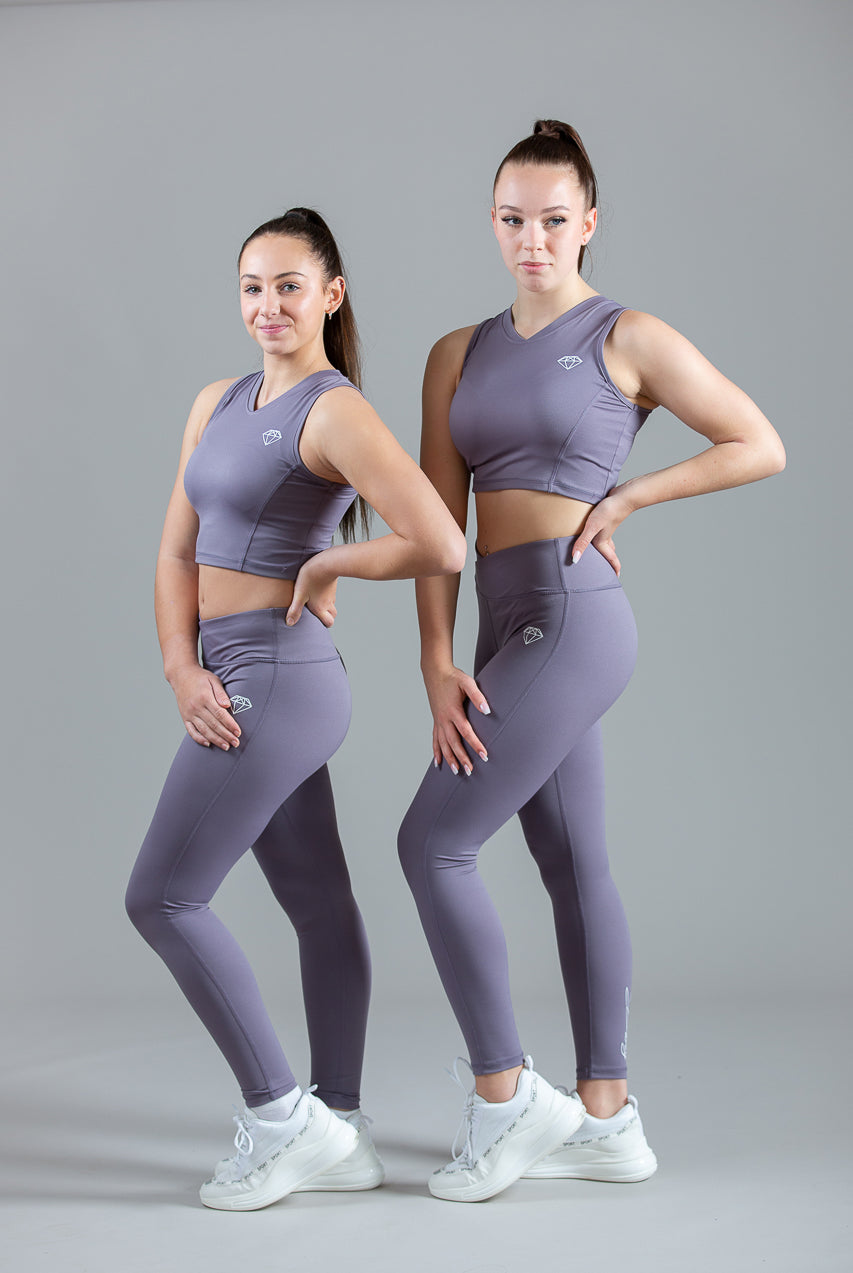 Soft Lilac Sports Top