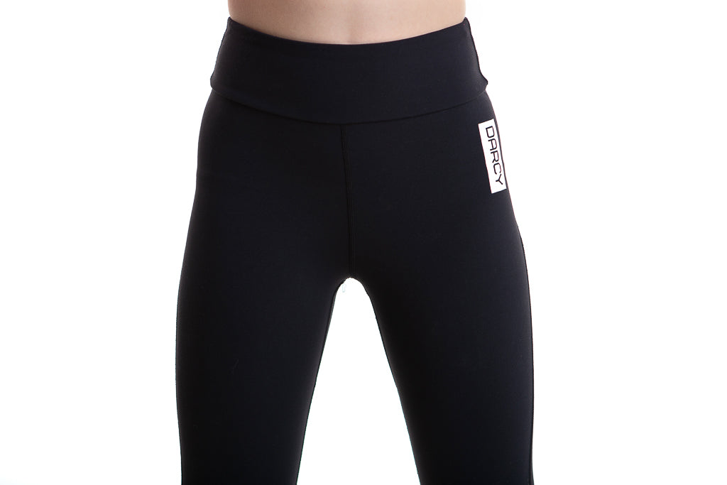 Ebony Black Sports Leggings