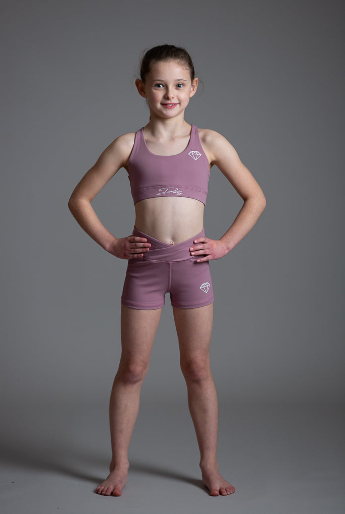 Misty Pink Sports Shorts