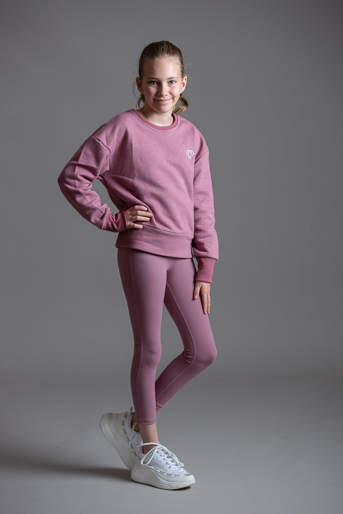 Misty Pink Sports Leggings