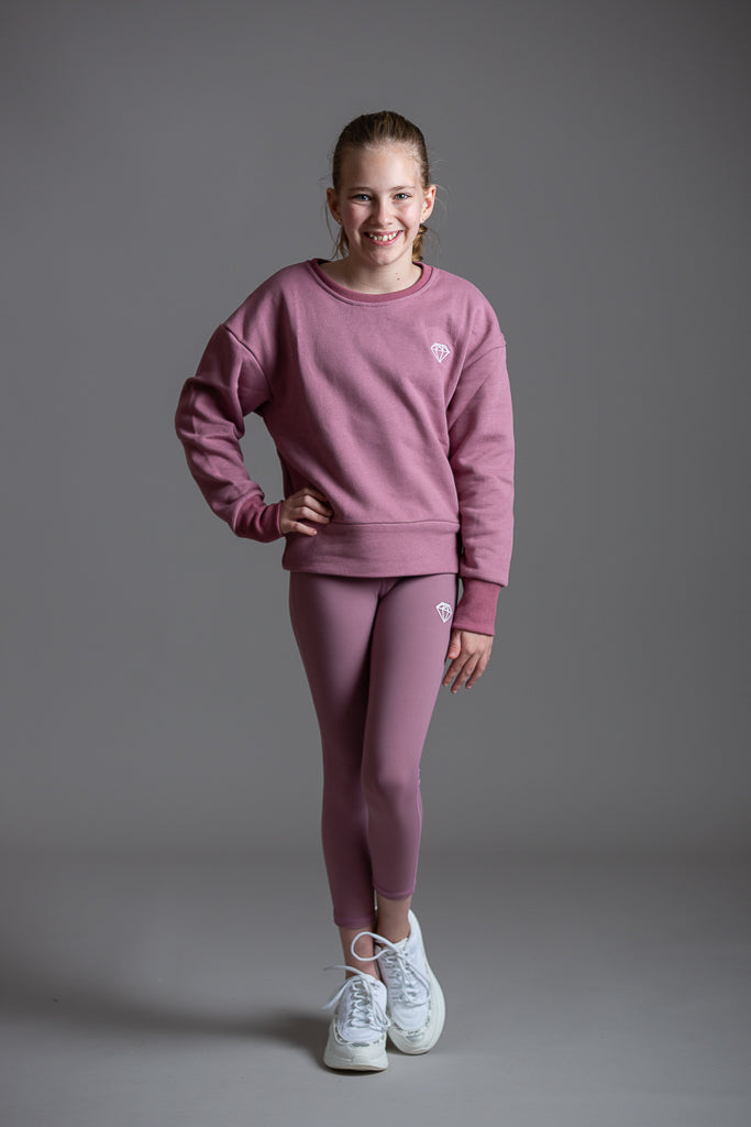 Misty Pink Sports Leggings