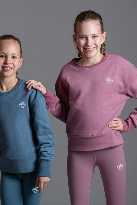 Misty Pink Oversized Sweatshirt