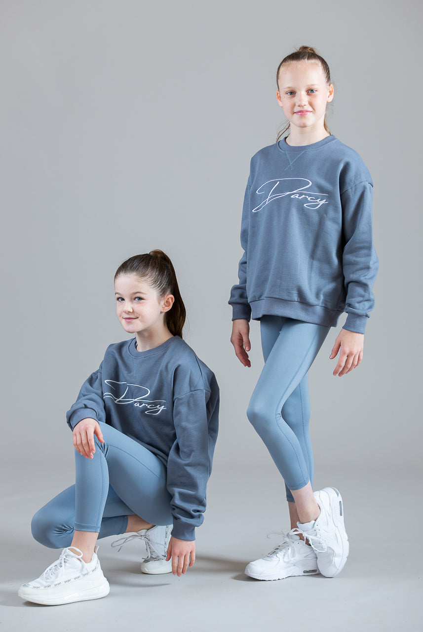 Soft Blue Over-Sized Sweater