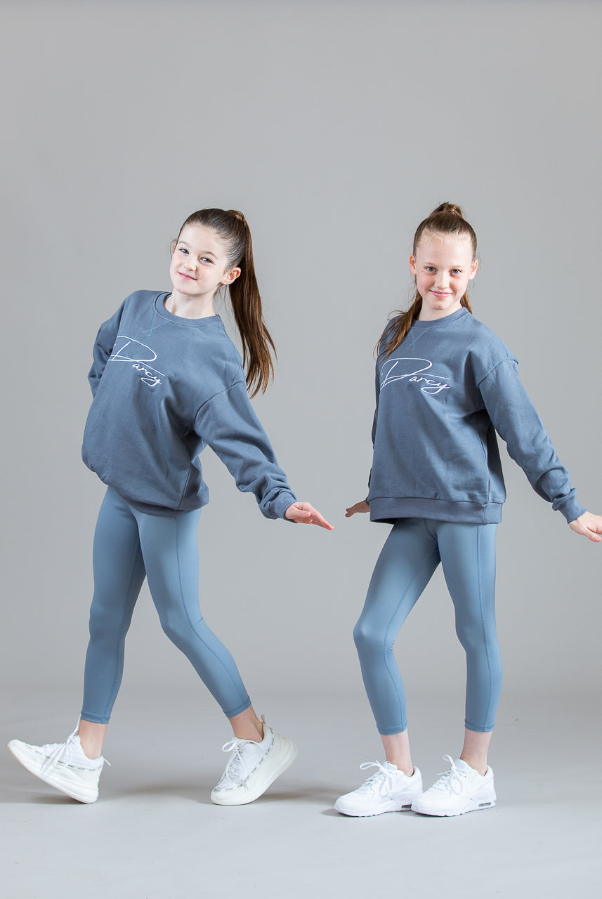 Soft Blue Over-Sized Sweater