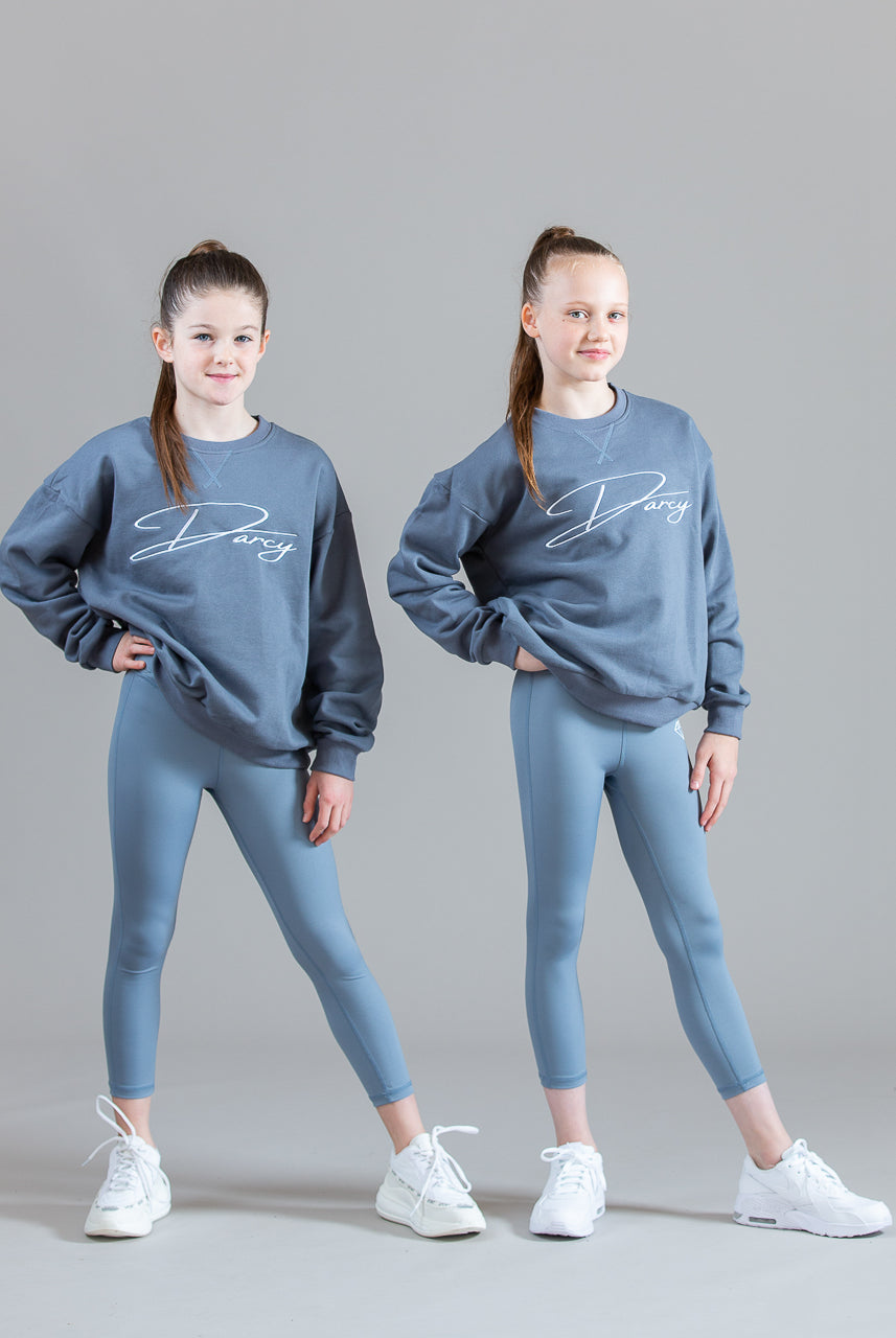 Soft Blue Over-Sized Sweater