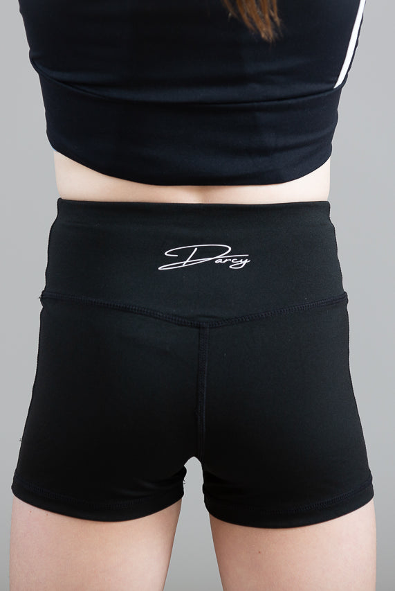 Ebony Sports Mesh Shorts - Black