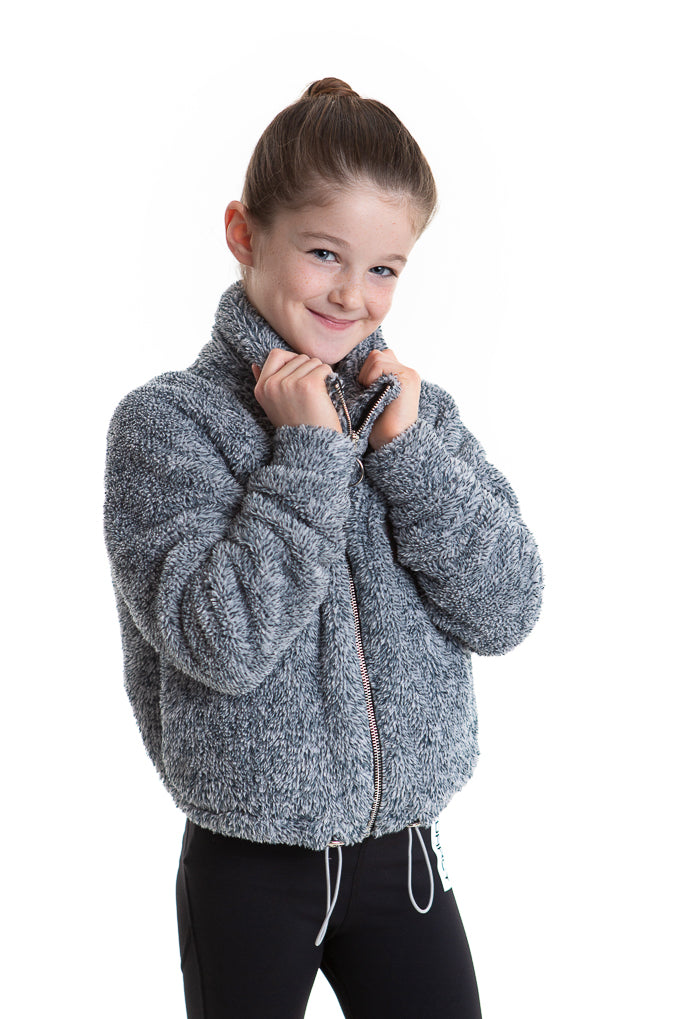 Teddy Bear Crop Jacket