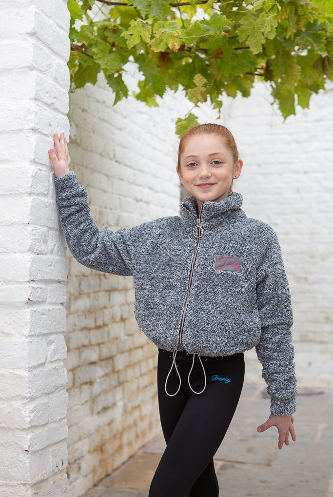 Teddy Bear Crop Jacket