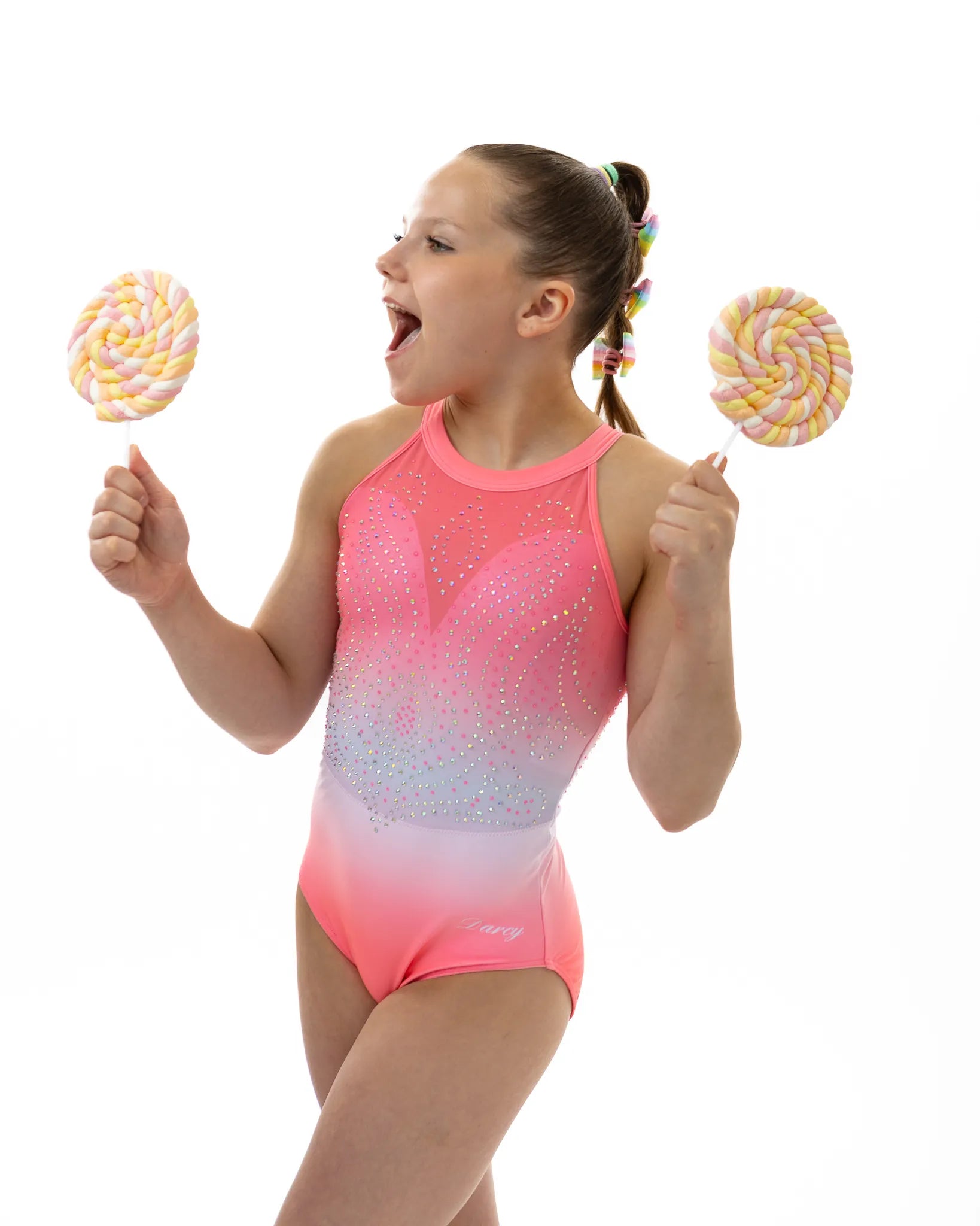 Sherbert Dip Leotard