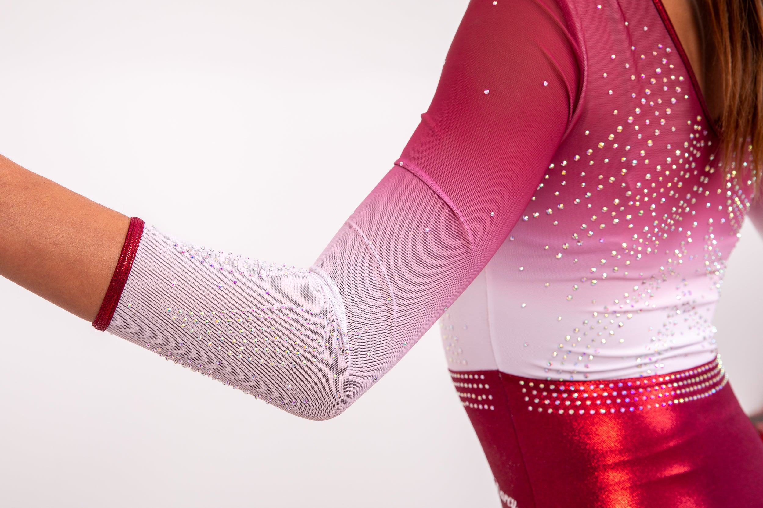 Rosa Competition Leotard - Burgundy