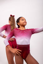 Rosa Competition Leotard - Burgundy