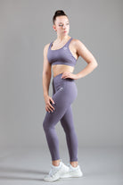 Soft Lilac Sports Crop Top