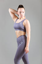 Soft Lilac Sports Crop Top