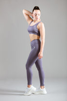 Soft Lilac Sports Crop Top