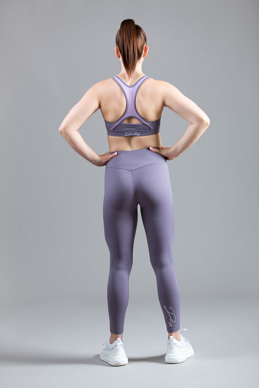 Soft Lilac Sports Crop Top
