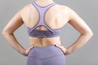 Soft Lilac Sports Crop Top