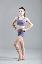 Soft Lilac Sports Crop Top