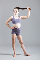 Soft Lilac Sports Crop Top