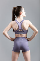 Soft Lilac Sports Crop Top