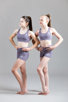 Soft Lilac Sports Crop Top