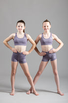 Soft Lilac Sports Crop Top