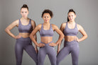 Soft Lilac Sports Crop Top