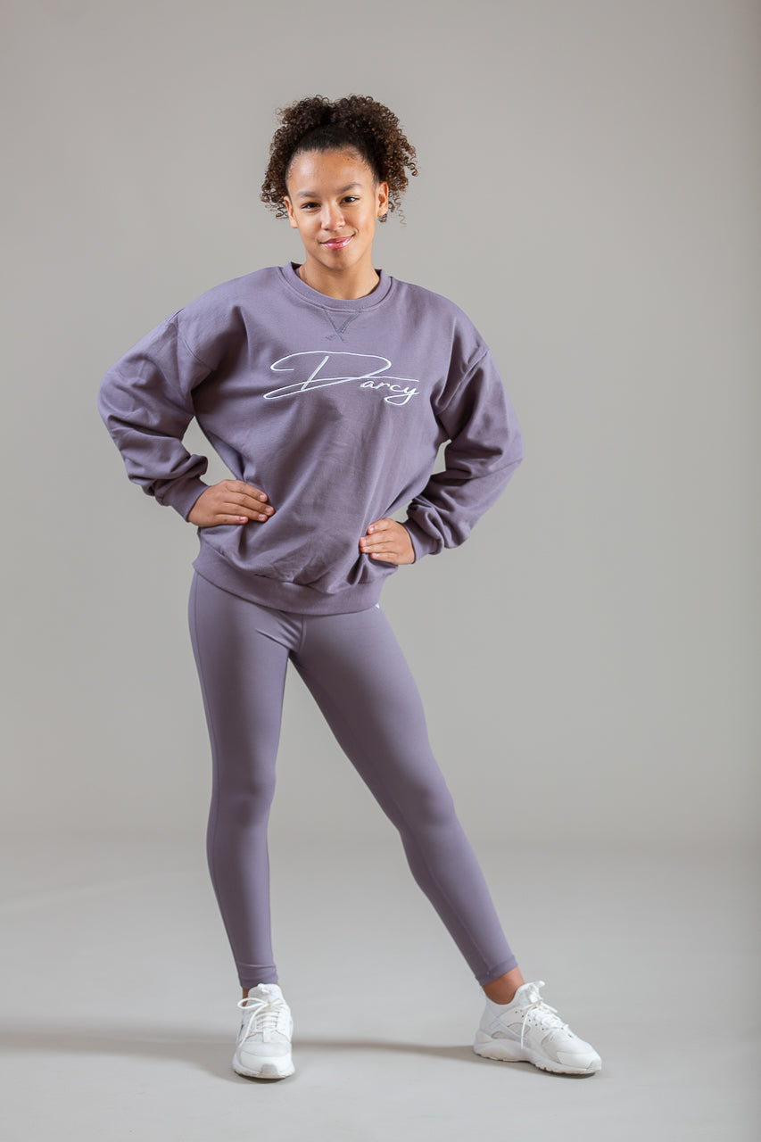 Soft Lilac Over-Sized Sweater