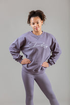 Soft Lilac Over-Sized Sweater