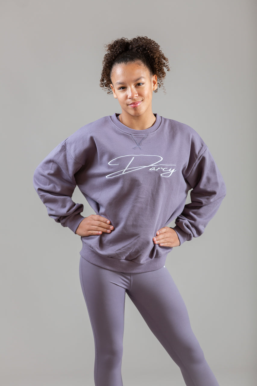 Soft Lilac Over-Sized Sweater