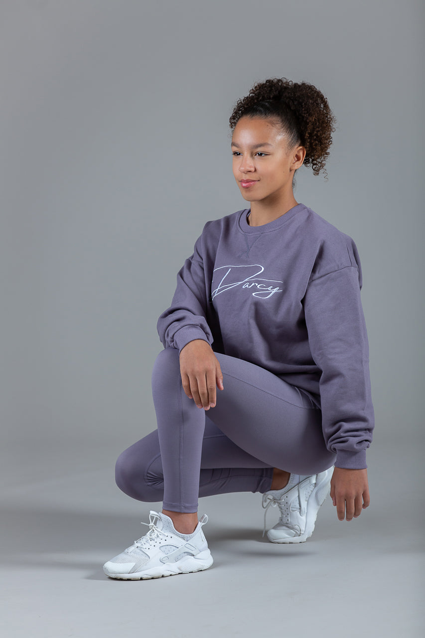 Soft Lilac Over-Sized Sweater