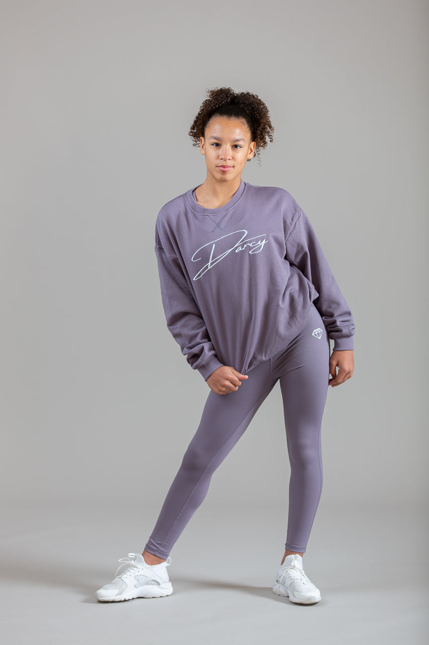Soft Lilac Over-Sized Sweater