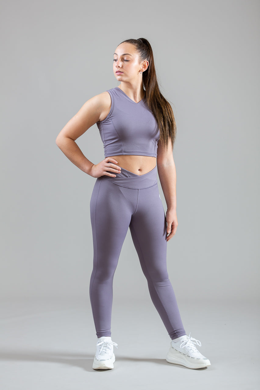Soft Lilac Sports Top