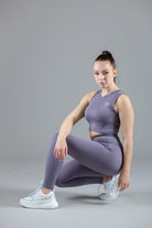 Soft Lilac Sports Top