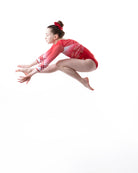 Custom Long Sleeved Leotard - Red