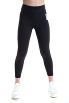 Ebony Black Sports Leggings