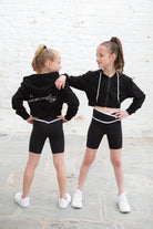 Ebony Black Sports Crop Jacket