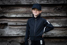 Lycra Tracksuit Jacket - Ebony Black