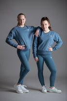 Misty Blue Sports Leggings