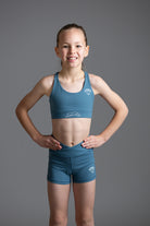 Misty Blue Sports Shorts