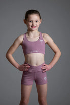 Misty Pink Sports Crop Top