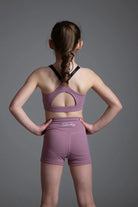 Misty Pink Sports Crop Top