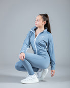 Soft Blue Sports Jacket