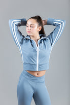 Soft Blue Sports Jacket