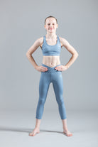 Soft Blue Sports Leggings