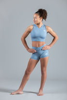 Soft Blue Sports Top